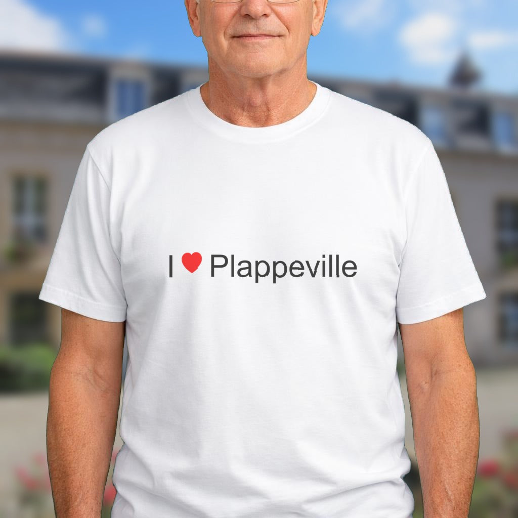 T-shirt I love plappeville