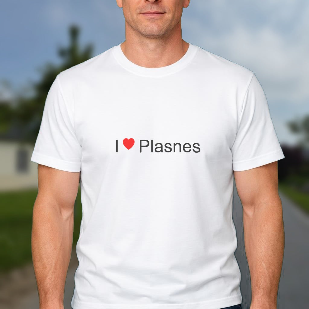 T-shirt I love plasnes
