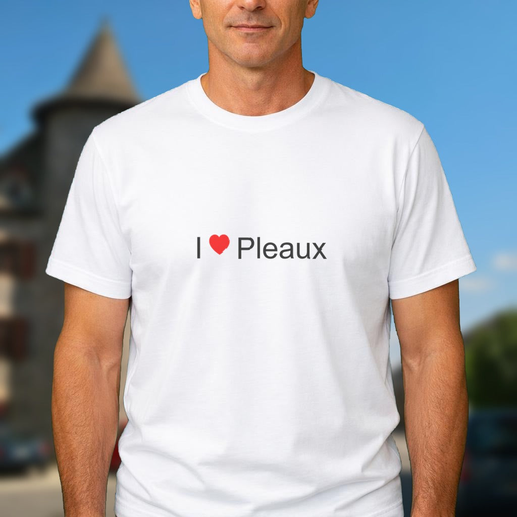 T-shirt I love pleaux
