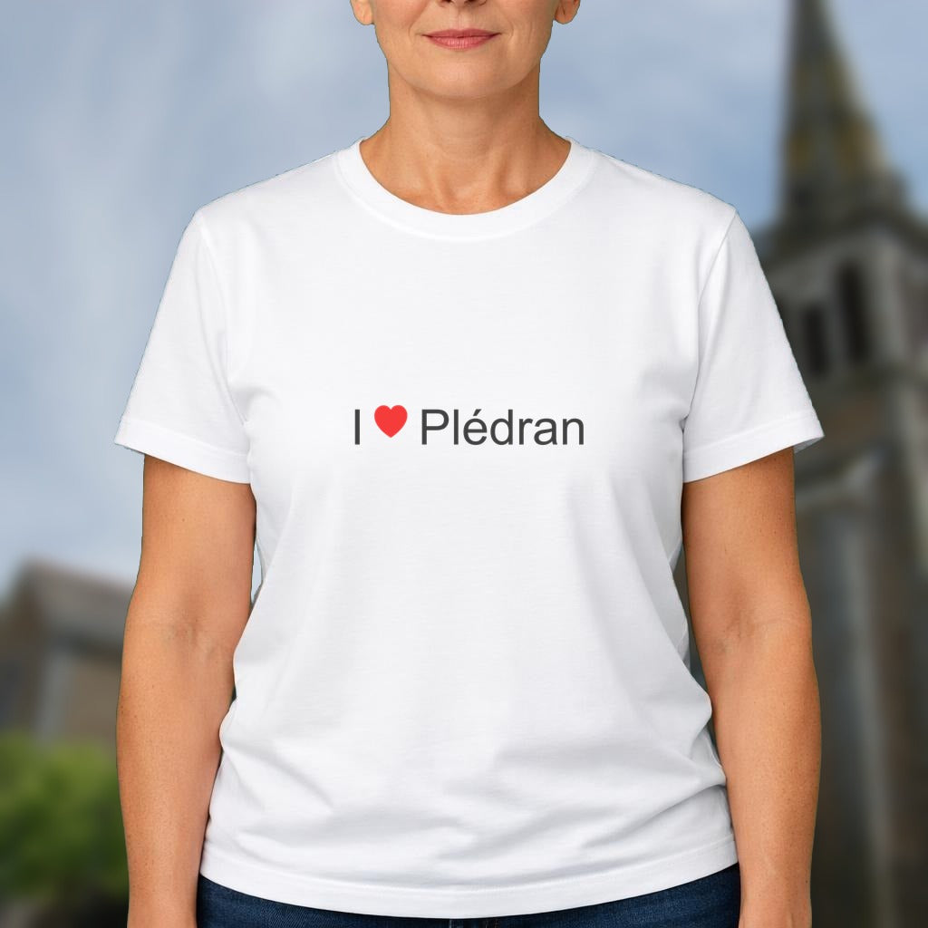 T-shirt I love plédran