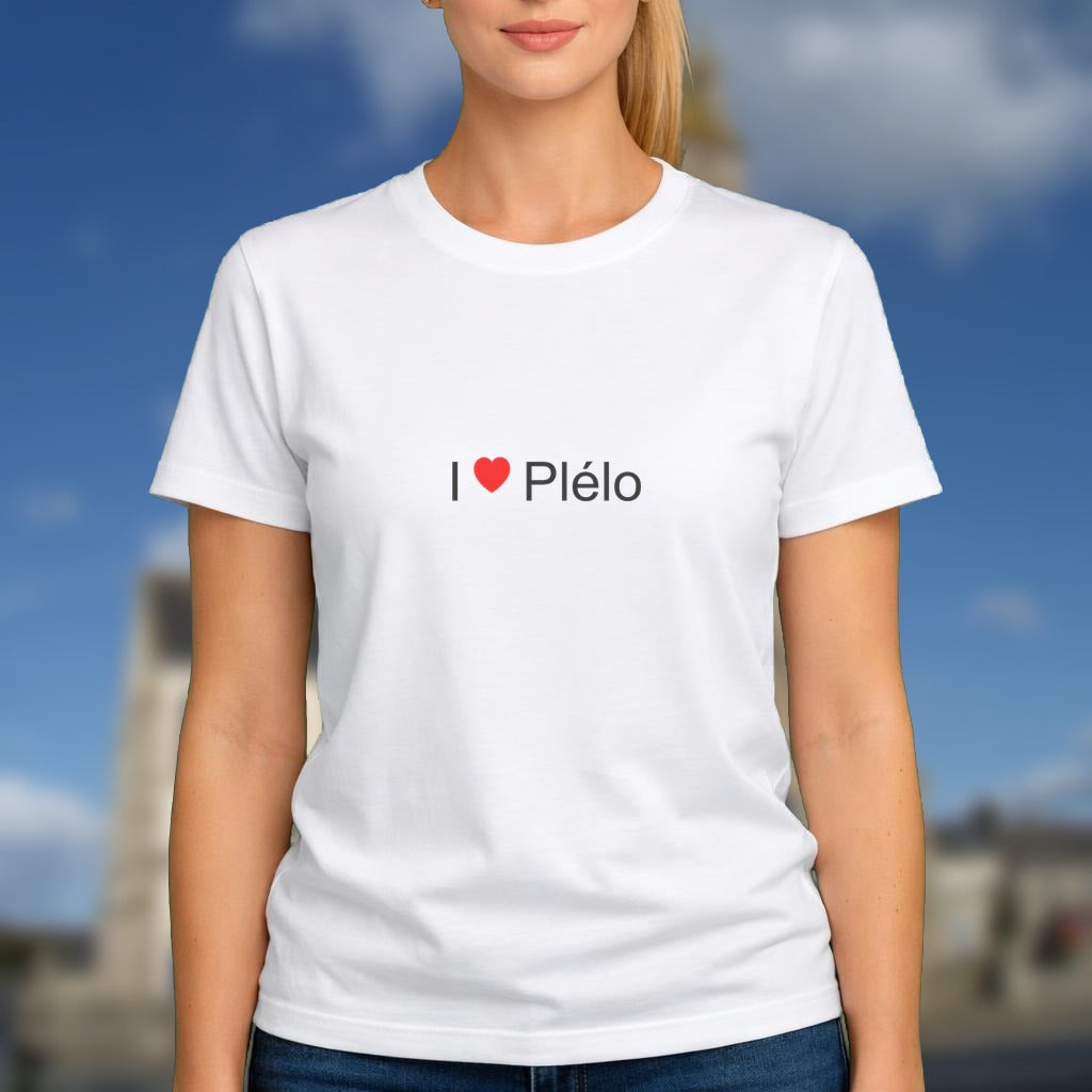 T-shirt I love plélo