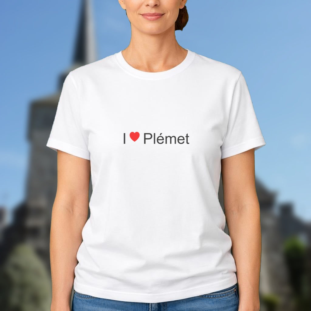 T-shirt I love plémet