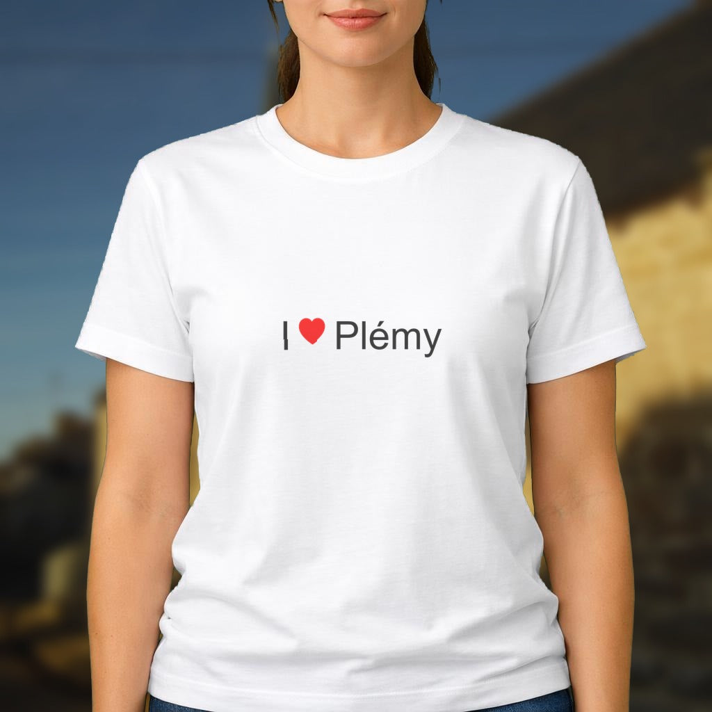 T-shirt I love plémy