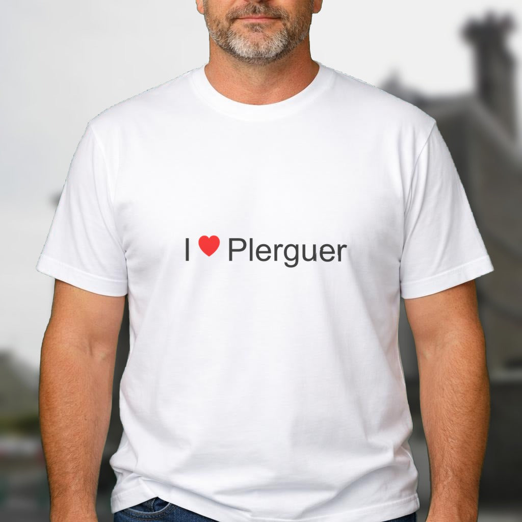 T-shirt I love plerguer