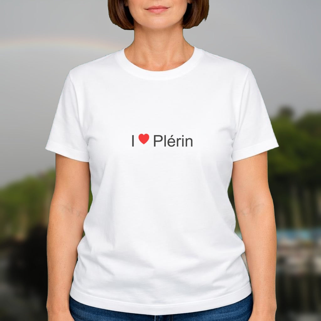 T-shirt I love plérin