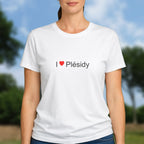 T-shirt I love plésidy