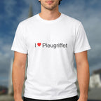 T-shirt I love pleugriffet