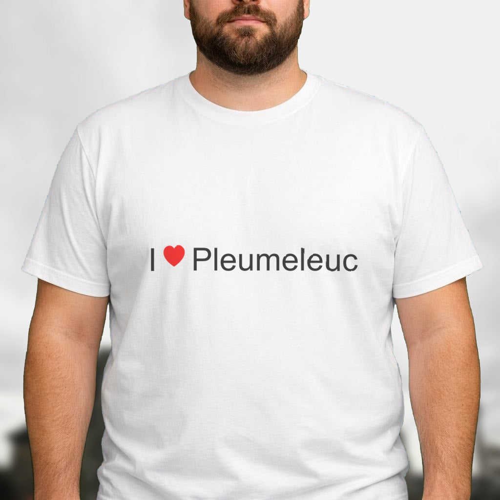 T-shirt I love pleumeleuc