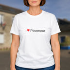 T-shirt I love ploemeur
