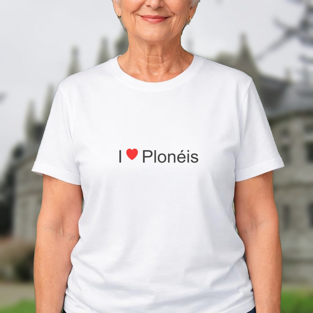 T-shirt I love plonéis