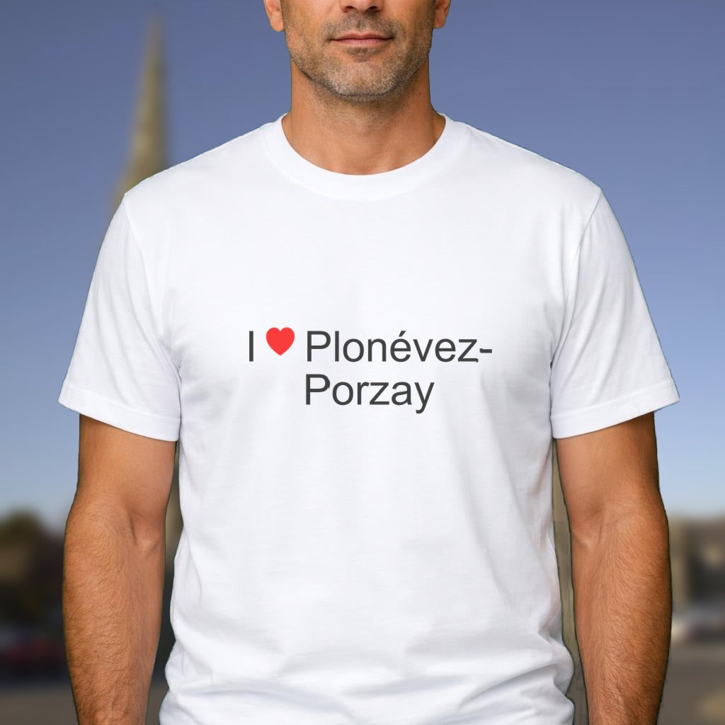 T-shirt I love plonévez-porzay
