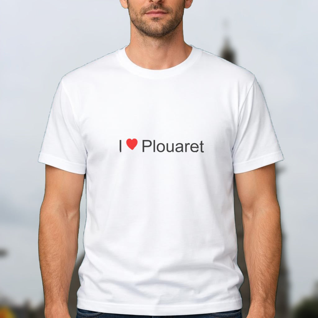 T-shirt I love plouaret