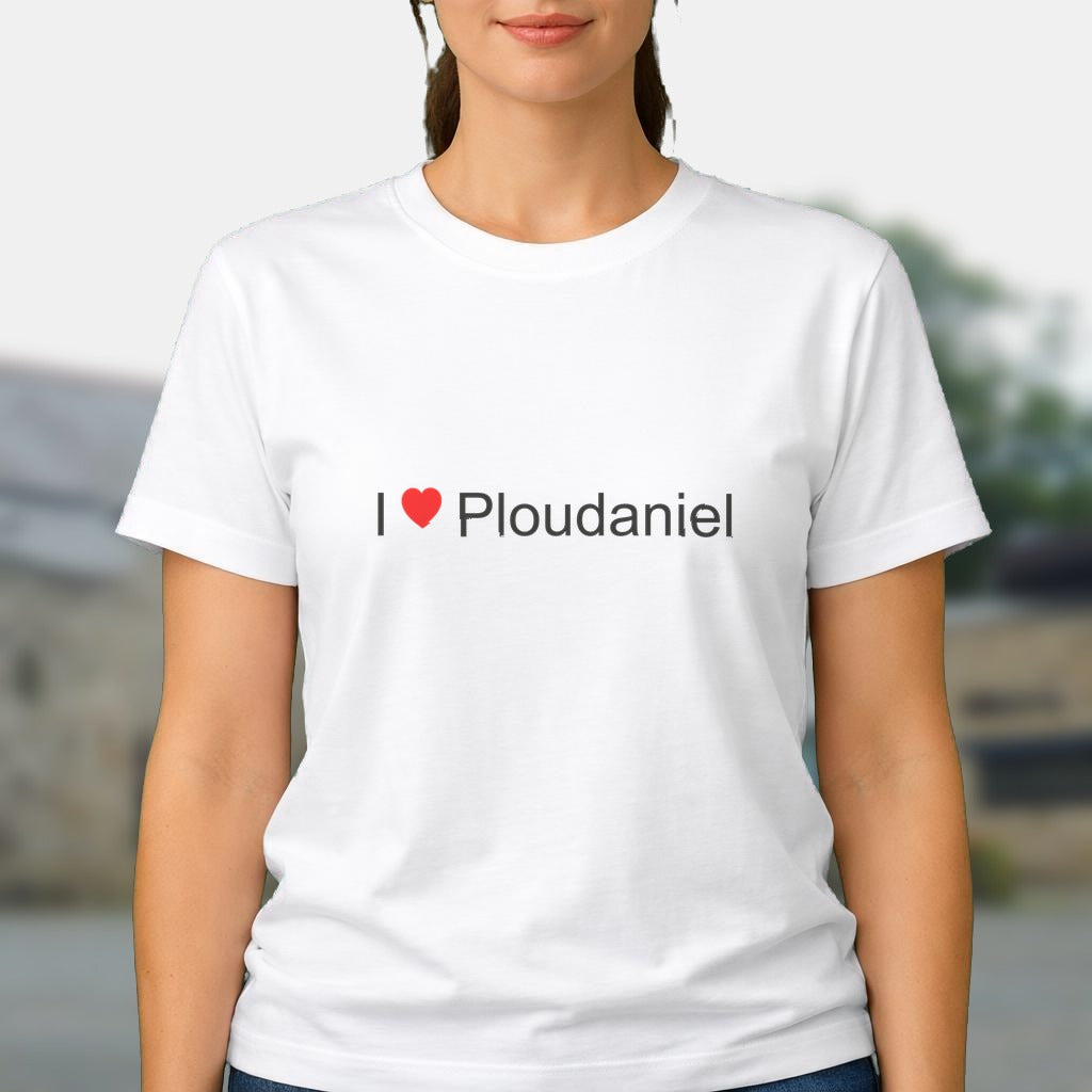 T-shirt I love ploudaniel