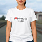 T-shirt I love plouëc-du-trieux