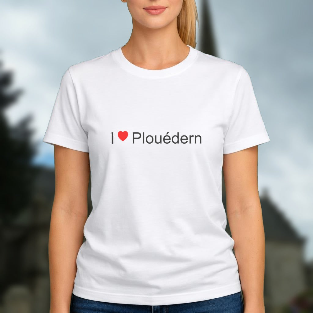 T-shirt I love plouédern
