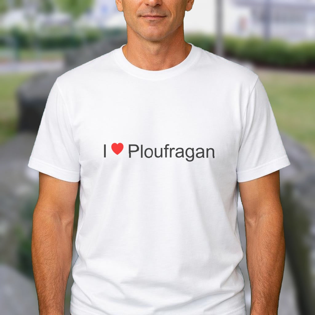 T-shirt I love ploufragan
