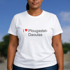 T-shirt I love plougastel-daoulas