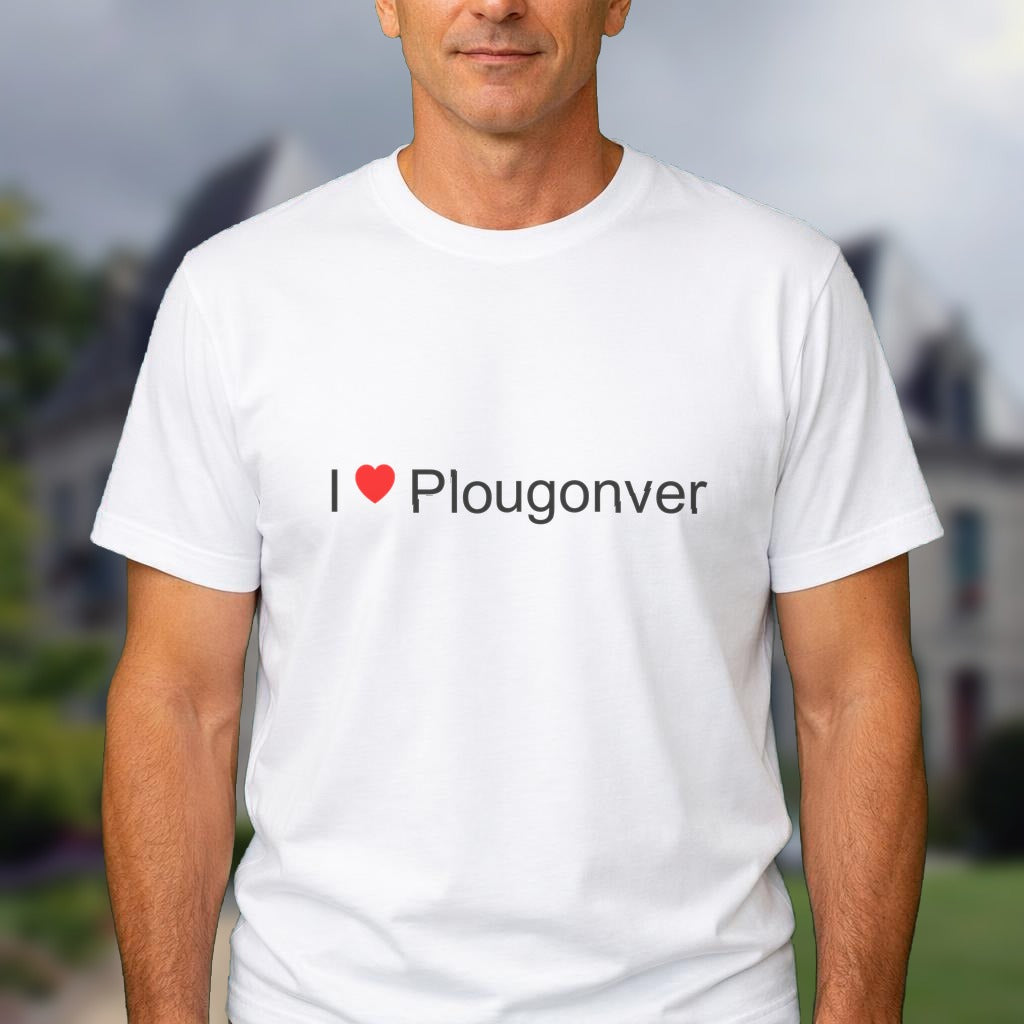 T-shirt I love plougonver