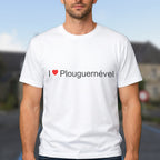 T-shirt I love plouguernével