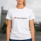 T-shirt I love ploumagoar