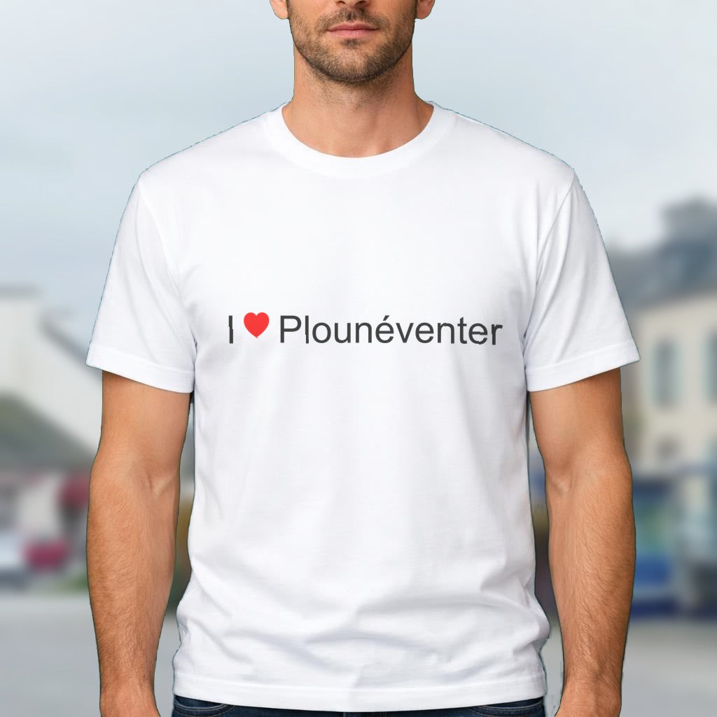 T-shirt I love plounéventer