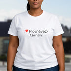 T-shirt I love plounévez-quintin