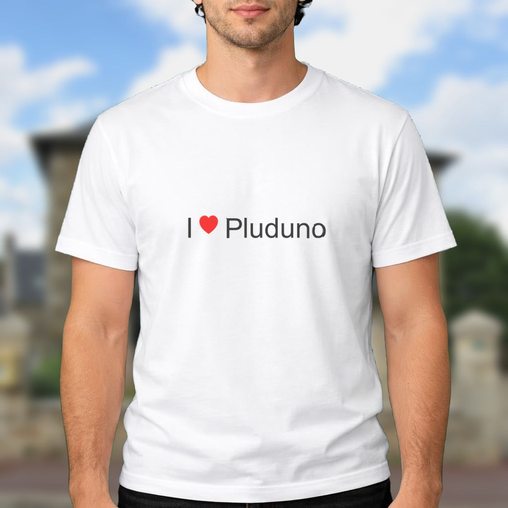 T-shirt I love pluduno