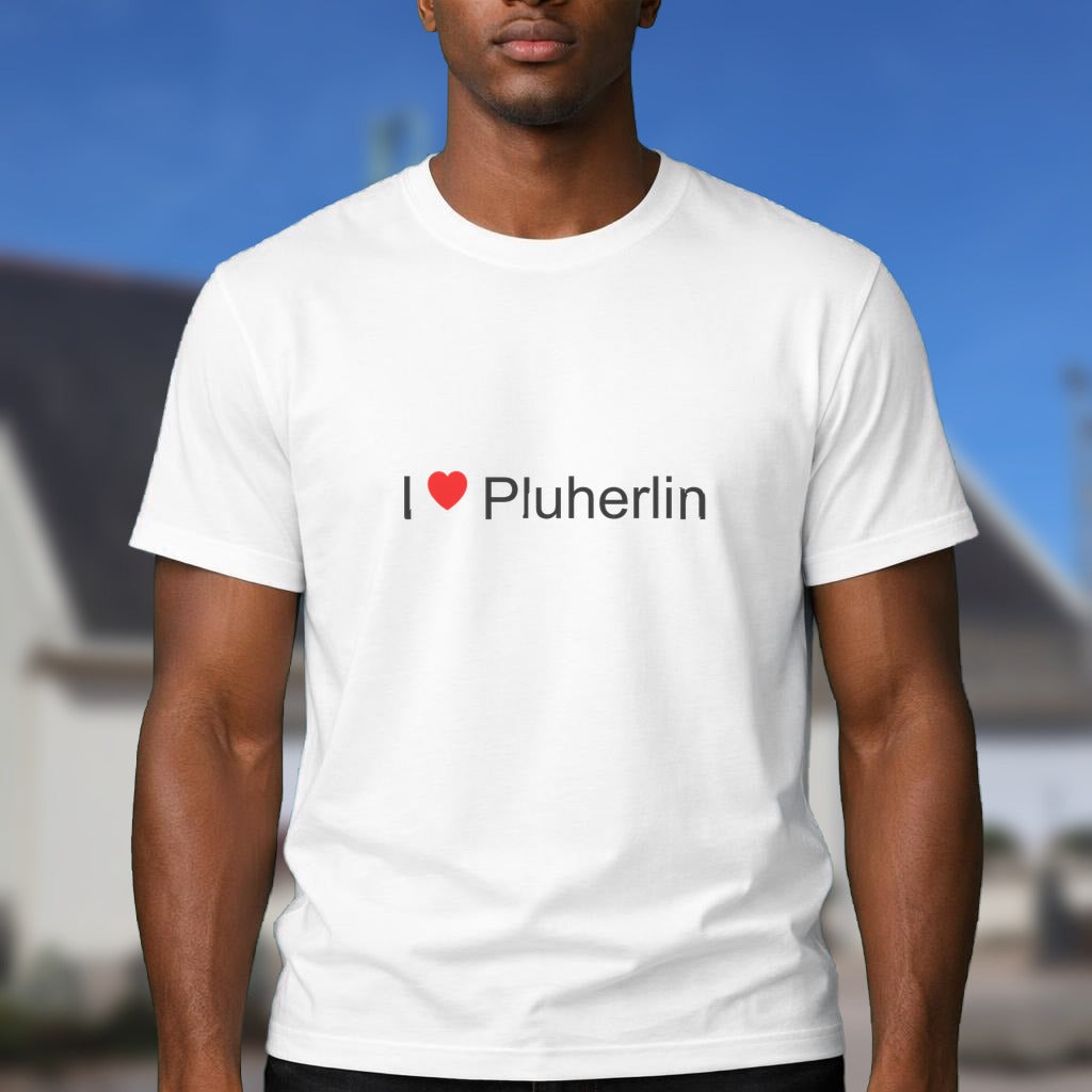 T-shirt I love pluherlin