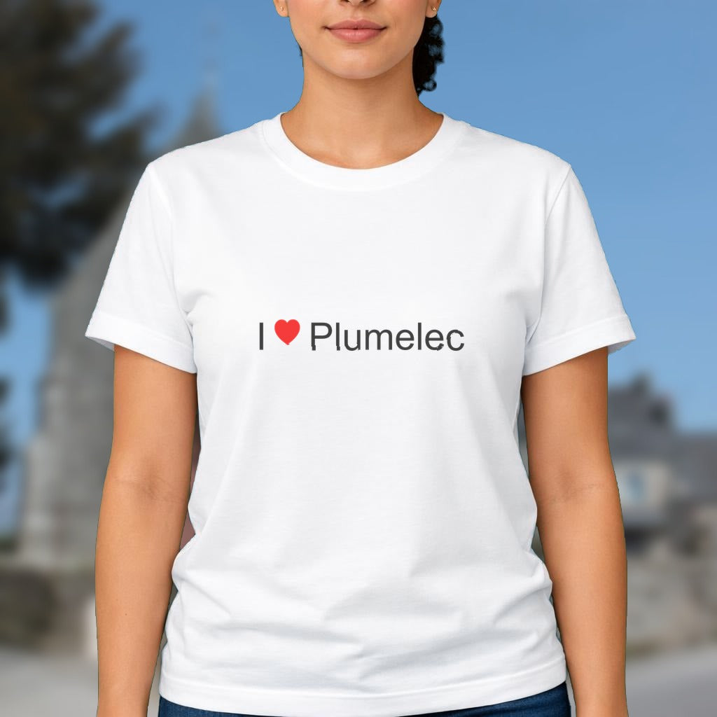 T-shirt I love plumelec