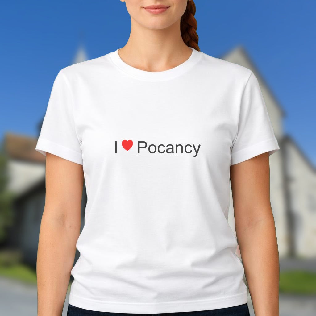 T-shirt I love pocancy