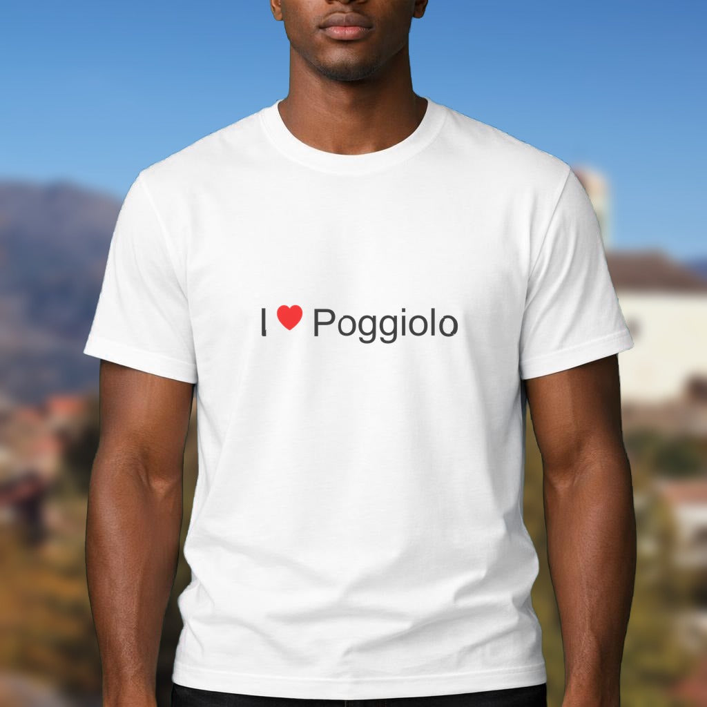 T-shirt I love poggiolo