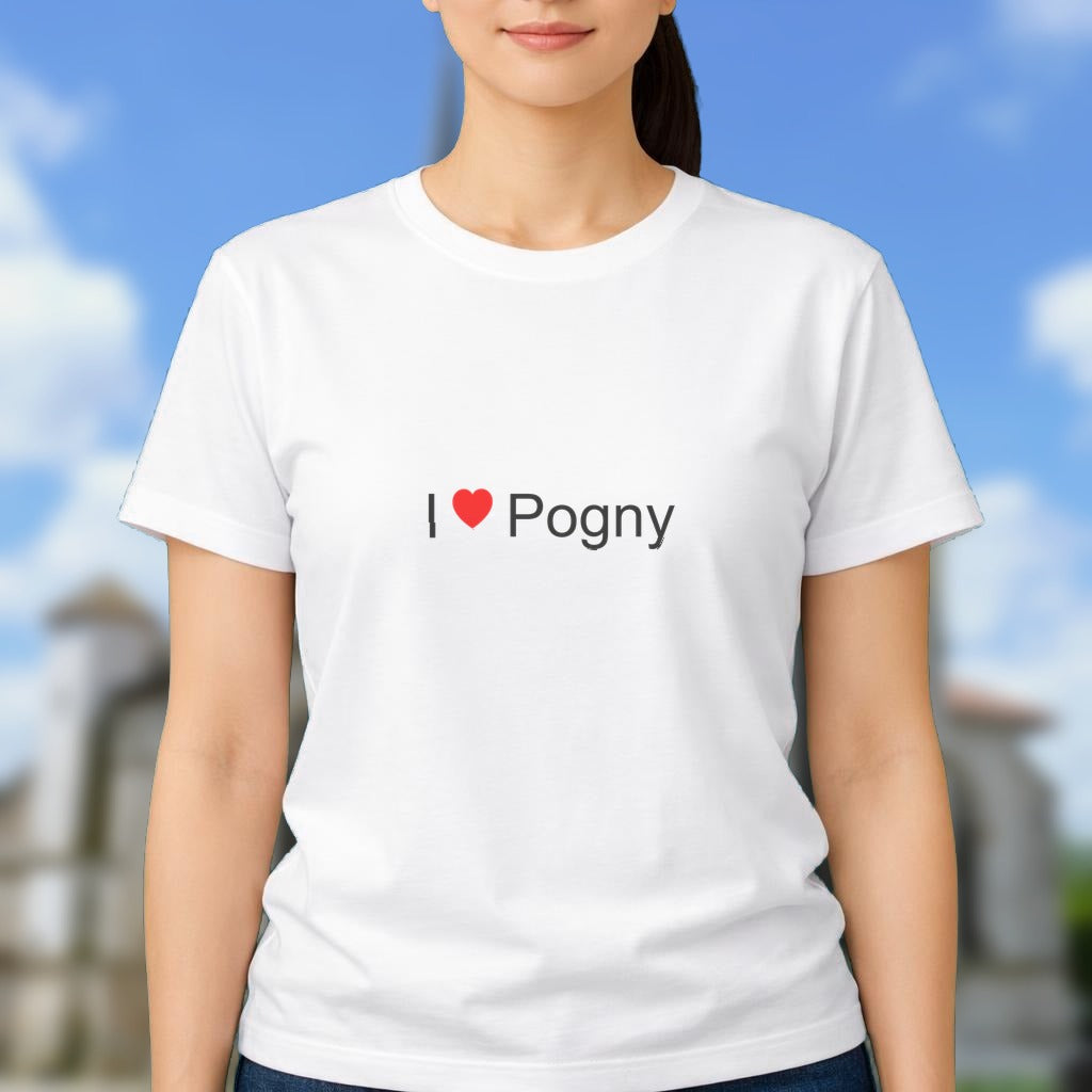 T-shirt I love pogny