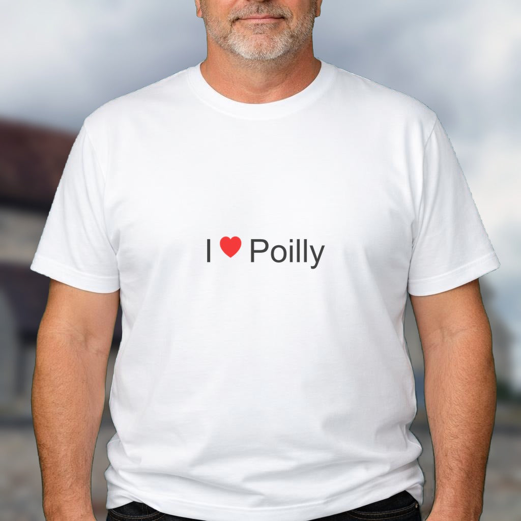T-shirt I love poilly