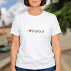 T-shirt I love poiroux
