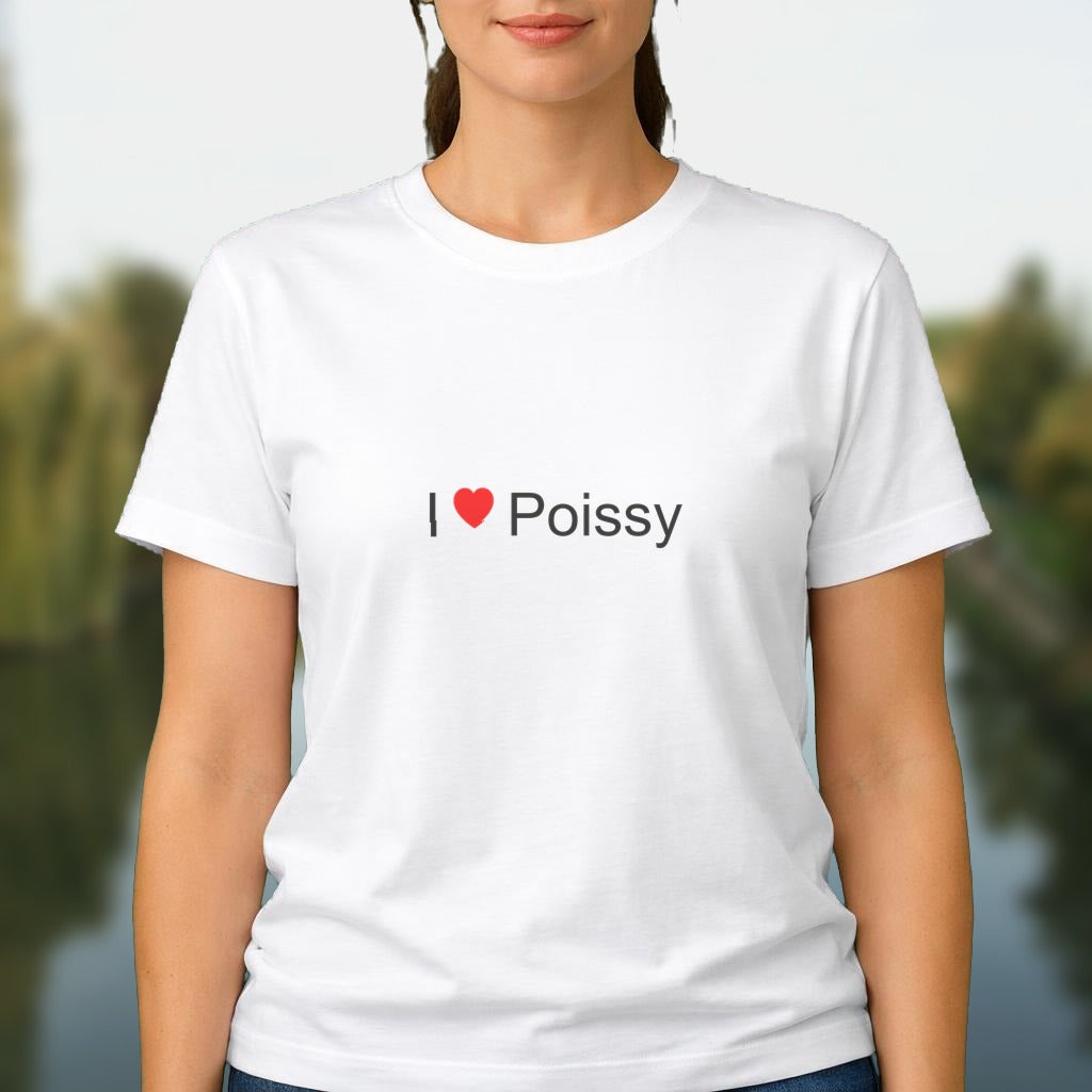 T-shirt I love poissy