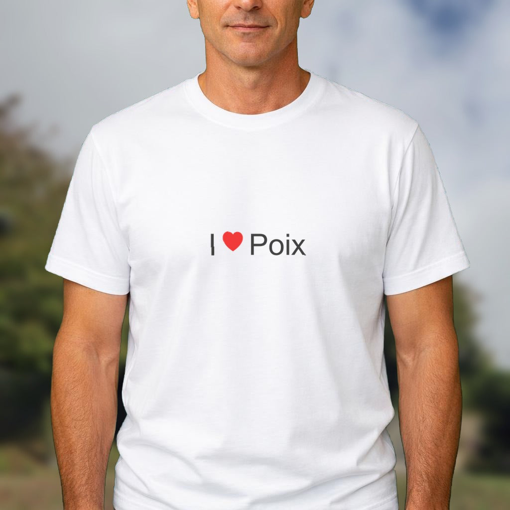 T-shirt I love poix
