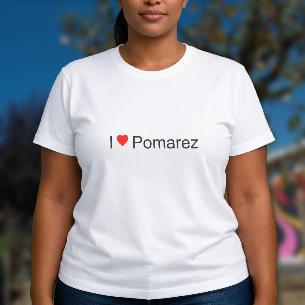 T-shirt I love pomarez