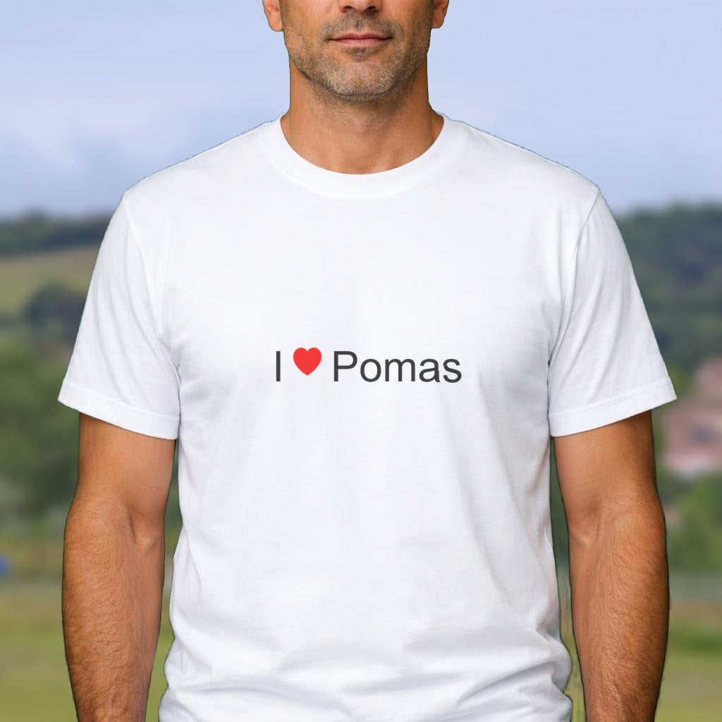 T-shirt I love pomas