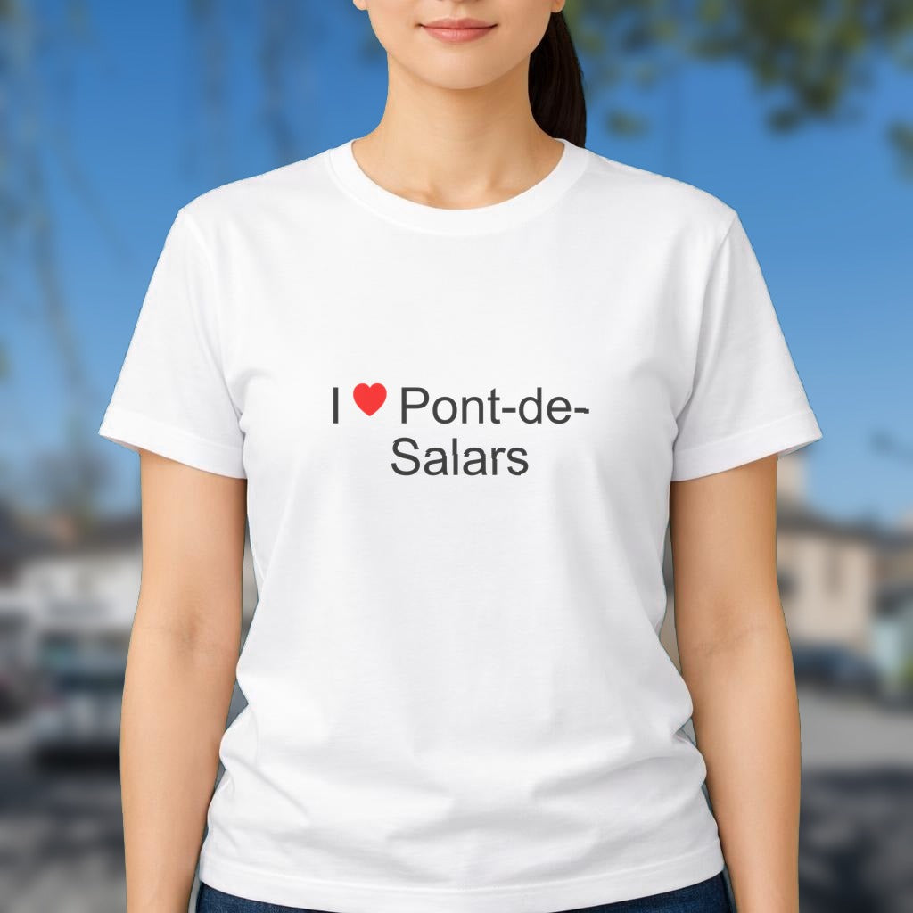 T-shirt I love pont-de-salars