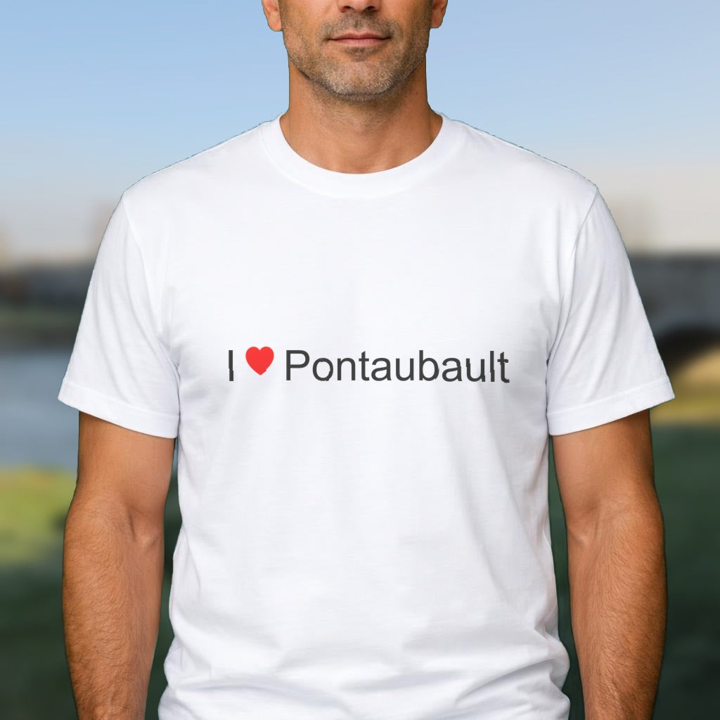 T-shirt I love pontaubault