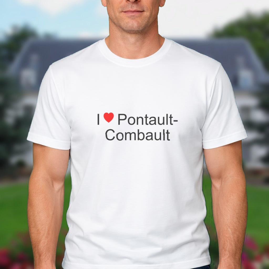 T-shirt I love pontault-combault