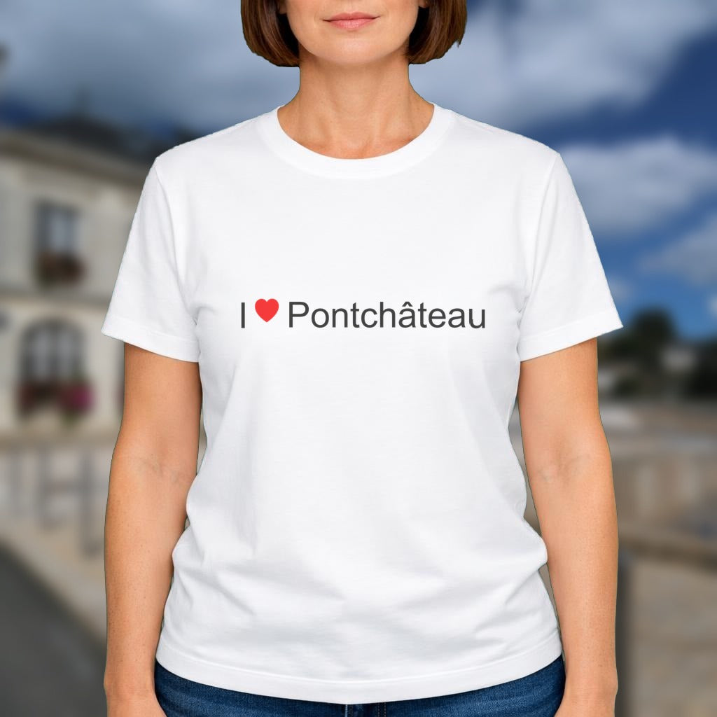 T-shirt I love pontchâteau