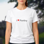 T-shirt I love pontivy