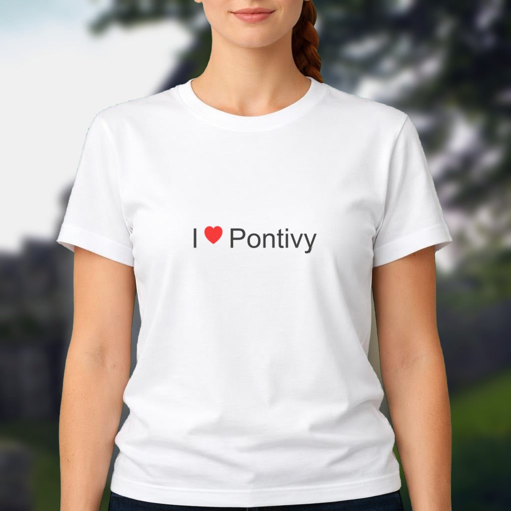 T-shirt I love pontivy