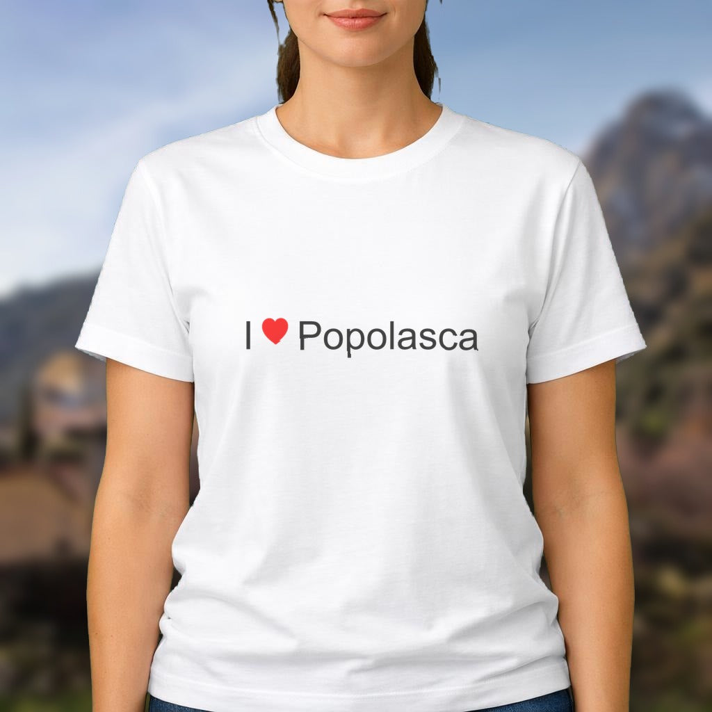 T-shirt I love popolasca