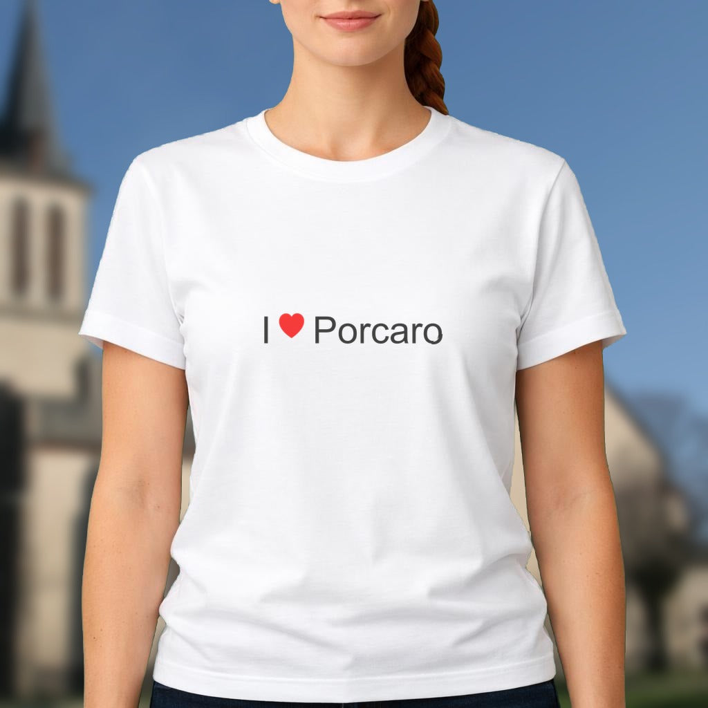 T-shirt I love porcaro