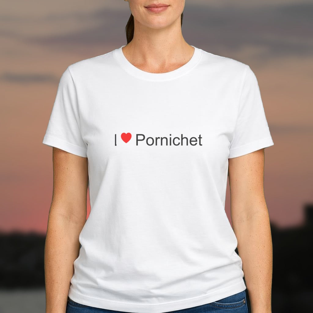 T-shirt I love pornichet