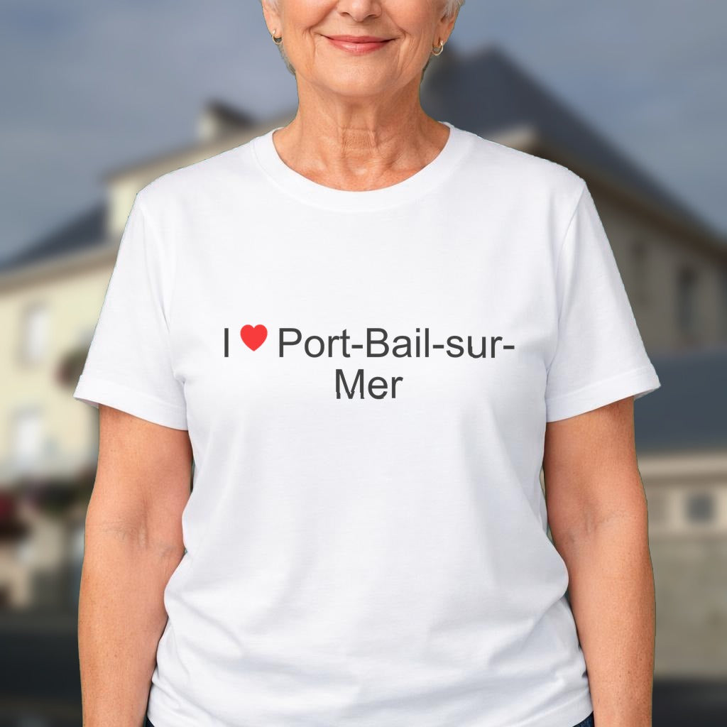 T-shirt I love port-bail-sur-mer
