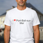 T-shirt I love port-bail-sur-mer