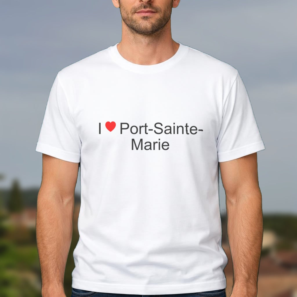 T-shirt I love port-sainte-marie
